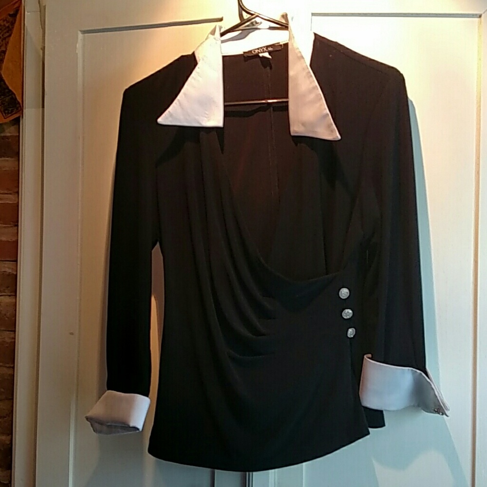 Onyx Dress Blouse